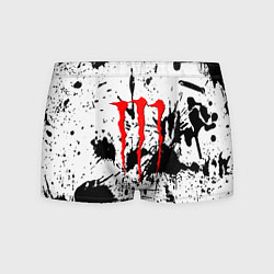 Мужские трусы Monster energy краски