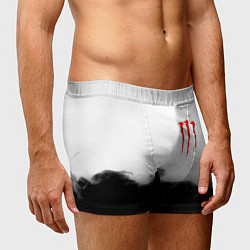Трусы-боксеры мужские Monster energy splash smoke, цвет: 3D-принт — фото 2