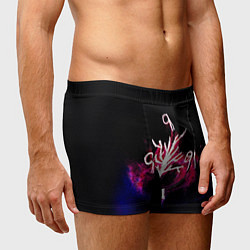 Трусы-боксеры мужские Xxxtentacion x juice wrld, цвет: 3D-принт — фото 2