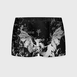 Трусы-боксеры мужские Тентасьон альбом записи, цвет: 3D-принт