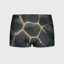 Мужские трусы Объемные серые плиты