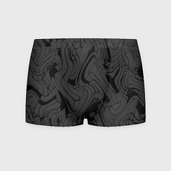 Мужские трусы Тёмно-серый абстракция лниии