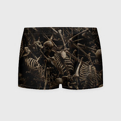 Мужские трусы Человеческие кости