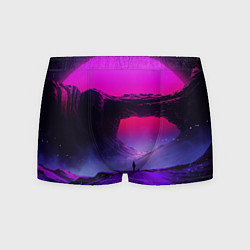 Трусы-боксеры мужские A Journey on the planet, цвет: 3D-принт