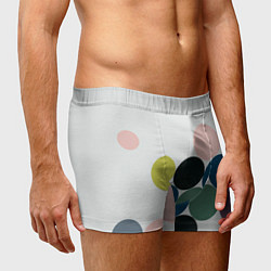 Трусы-боксеры мужские Кластер чил - абстракция, цвет: 3D-принт — фото 2