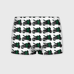 Мужские трусы Motorbike dark green