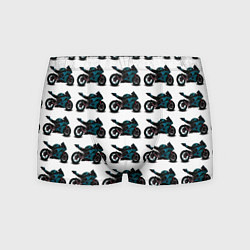 Мужские трусы Motorbike blue