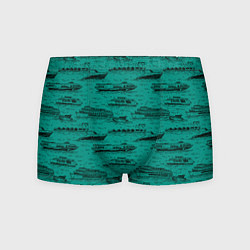 Мужские трусы Корабли плывут по Неве