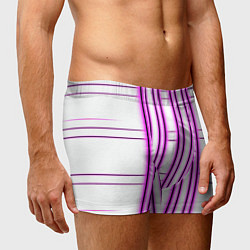 Трусы-боксеры мужские Neon pink, цвет: 3D-принт — фото 2