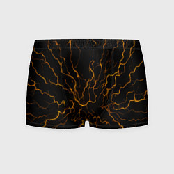 Трусы-боксеры мужские Разряды электричества текстура, цвет: 3D-принт