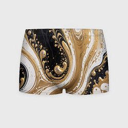 Мужские трусы Черный агат и жидкое золото