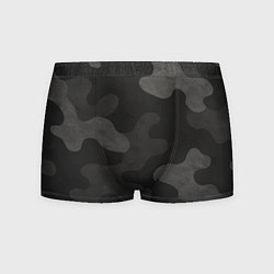 Мужские трусы Черно-серый камуфляж