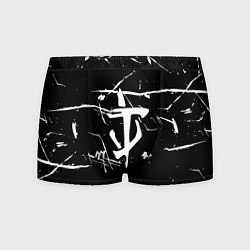 Мужские трусы Doom logo штрихи