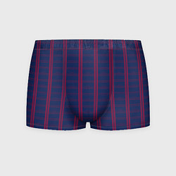 Мужские трусы Color blue cage pink stripes