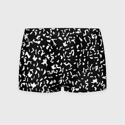 Мужские трусы Черный камуфляж