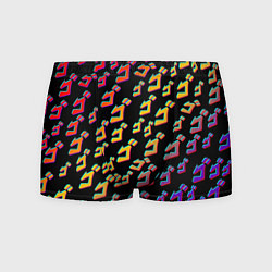 Трусы-боксеры мужские JoJo bizarre adventure - glitch, цвет: 3D-принт