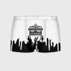Трусы-боксеры мужские Liverpool жидкие краски, цвет: 3D-принт