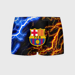 Трусы-боксеры мужские Барселона неоновый шторм, цвет: 3D-принт