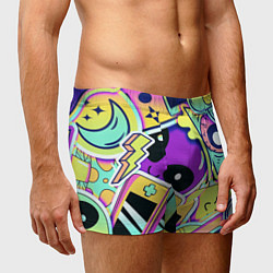 Трусы-боксеры мужские Пришелец, цвет: 3D-принт — фото 2