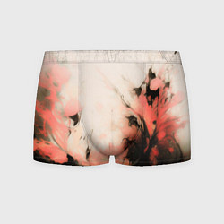 Мужские трусы Розовый взрыв абстракция