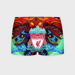 Трусы-боксеры мужские Ливерпуль монстр, цвет: 3D-принт