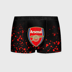 Мужские трусы Арсенал красные краски всплеск