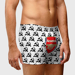 Трусы-боксеры мужские Arsenal ссср паттерн, цвет: 3D-принт — фото 2