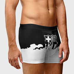 Трусы-боксеры мужские Барселона облака краски, цвет: 3D-принт — фото 2
