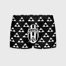 Трусы-боксеры мужские Juventus геометрия треугольники, цвет: 3D-принт