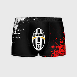 Мужские трусы Ювентус краски текстура всплеск