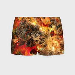 Трусы-боксеры мужские Атмосфера Рождества, цвет: 3D-принт