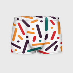 Трусы-боксеры мужские Oval oil, цвет: 3D-принт