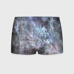 Мужские трусы Абстракция - gray-blue hurricane