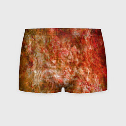 Мужские трусы Абстракция - bright red