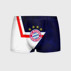 Трусы-боксеры мужские Бавария звезды геометрия, цвет: 3D-принт