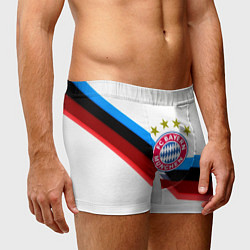 Трусы-боксеры мужские Бавария Мюнхен геометрия спорт, цвет: 3D-принт — фото 2