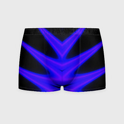 Трусы-боксеры мужские Color neon blue, цвет: 3D-принт