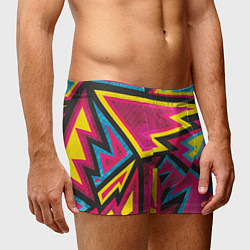 Трусы-боксеры мужские Геометрия, цвет: 3D-принт — фото 2