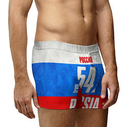 Трусы-боксеры мужские Russia: from 54, цвет: 3D-принт — фото 2