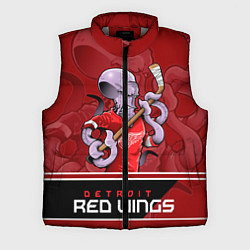Мужской жилет Detroit Red Wings, цвет: 3D-светло-серый