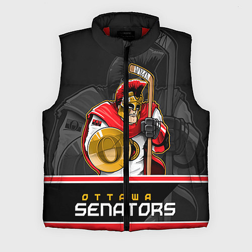 Мужской жилет Ottawa Senators / 3D-Красный – фото 1