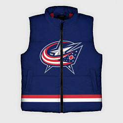 Мужской жилет Columbus Blue Jackets, цвет: 3D-красный