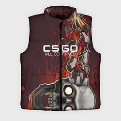 Мужской жилет CS:GO Kill Confirmed Style, цвет: 3D-черный
