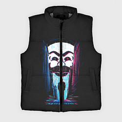 Мужской жилет Mr Robot: Anonymous, цвет: 3D-светло-серый