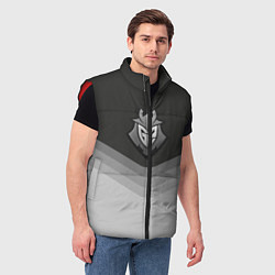 Мужской жилет G2 Esports Uniform, цвет: 3D-красный — фото 2