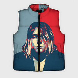 Мужской жилет Kurt Cobain, цвет: 3D-красный