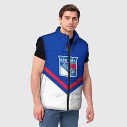 Мужской жилет NHL: New York Rangers, цвет: 3D-черный — фото 2