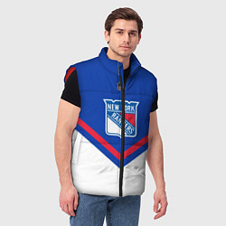 Мужской жилет NHL: New York Rangers, цвет: 3D-красный — фото 2