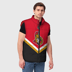 Мужской жилет NHL: Ottawa Senators, цвет: 3D-красный — фото 2