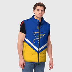 Мужской жилет NHL: St. Louis Blues, цвет: 3D-красный — фото 2